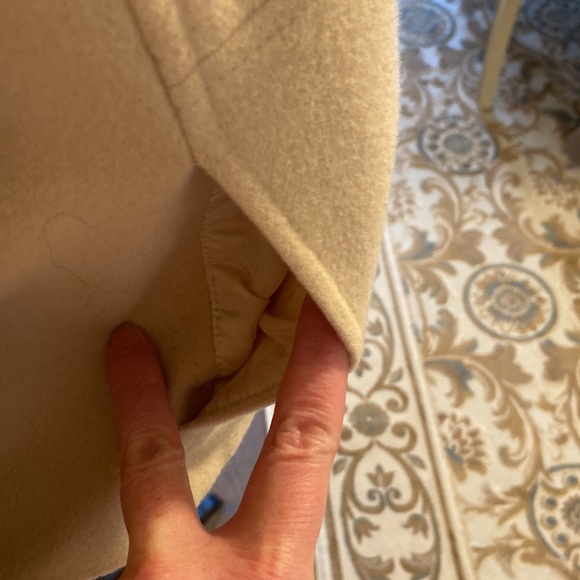 Vintage Louben Camel Wool Lined Zip Jacket. Size 8, fits like a small. - Picture 2 of 7